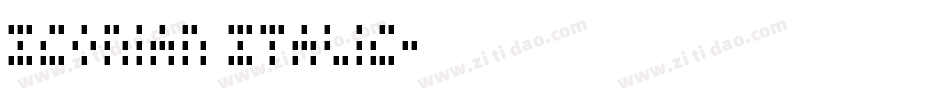 Iconian Italic字体转换
